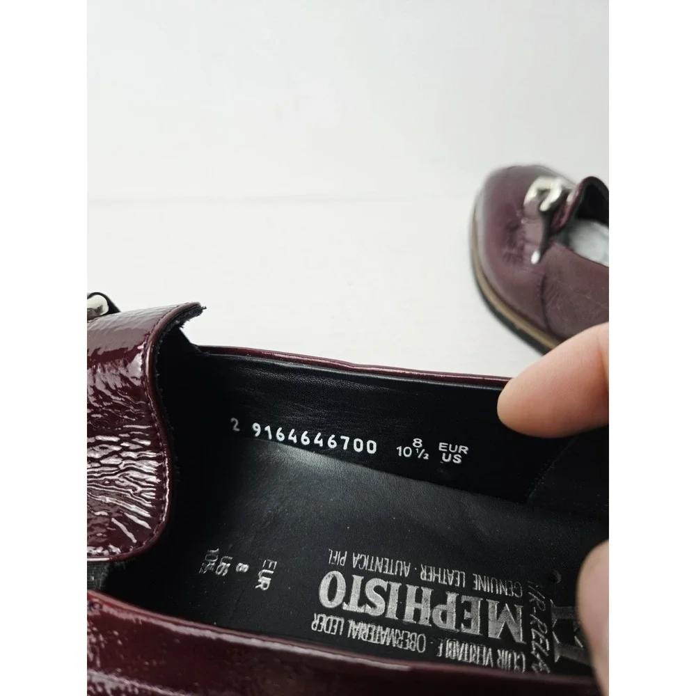 Mephisto Loafers Womens SZ 10.5 Brown Roxana Leather Casual Comfort Shoes‎